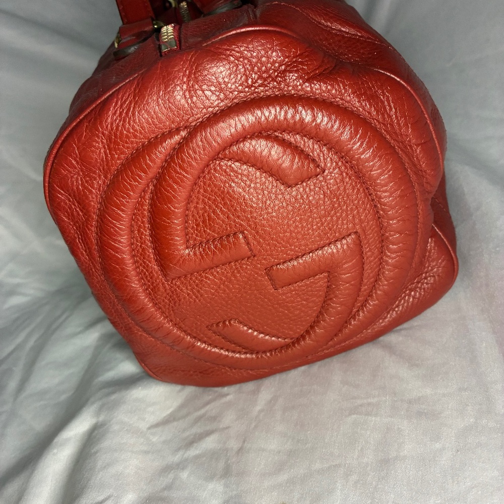 Gucci Soho Boston Bag 100% Authentic